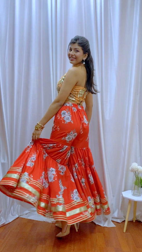 Kzari Designer Kurta Sharara